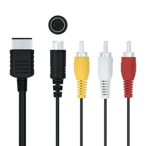 S-Video+Composite Cable Adapter Cord for Sega Dreamcast - Picture 1 of 4