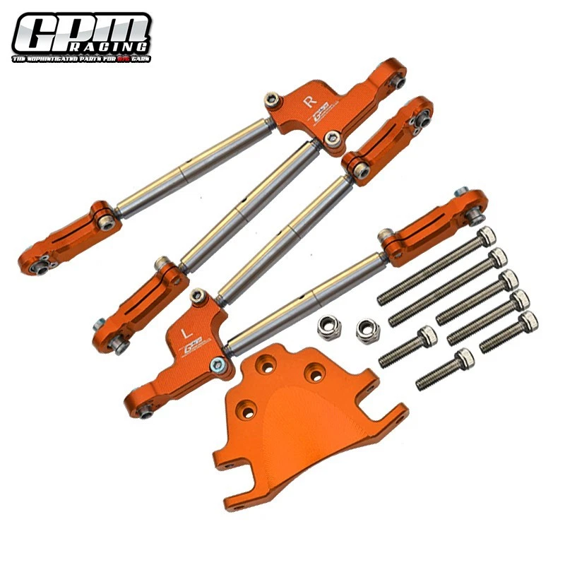 GPM Alloy Rear Tie Rods With Stabilizer ARRMA 1/5 Kraton 8S EXB /Outcast 8S EXB - Image 1 of 4