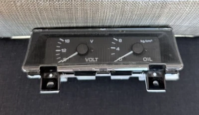 RARO NISSAN 1986-90 N13 EXA GENUINO ACEITE-VOLTIOS INDICADORES DE TABLERO CENTRAL!! EC!! Foto 1 de 4