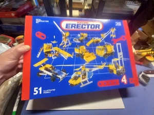Meccano/Erector Construction Set #4 Makes 51 Models # 030404 New Never Assembled - Picture 1 of 8