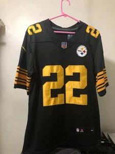 Maillot NFL Steelers Nike pour homme #22 Harris taille Medium - Photo 1/5