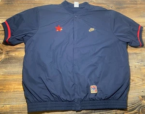 Chaqueta a presión Nike Hoops para hombre Nike Obsidian calentamiento tiro talla L - Imagen 1 de 13