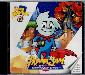 Pajama Sam No Need to Hide When It's Dark Outside Pc New XP Classic Kid Fun - Picture 1 of 2
