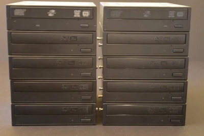 Lot of (10) Super-Multi Internal SATA CD/DVD ± RW DL Disc Player Burner Writer - Image 1 of 3