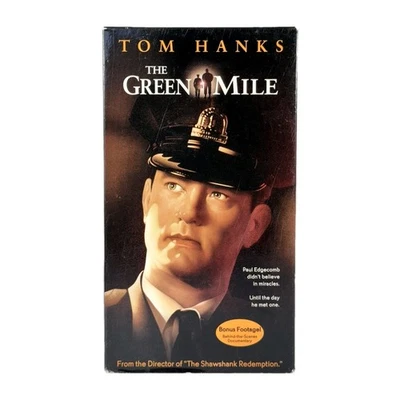 The Green Mile VHS Tape (2) Set Tom Hanks Foto 1 de 4
