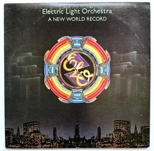 ELO ELECTRIC LIGHT ORCH. NEW WORD RECORD 1976 UA RECORDS VINYL LP EMBOSSED COVER - Picture 1 of 2