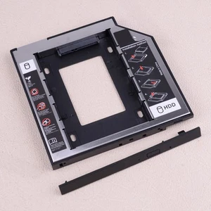 2nd Hard Disk HDD Fit for Dell E6420 E6520 E6330 E6430 E6530 Bracket Drive JT - Afbeelding 1 van 3