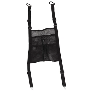 ~Car Net Bag Barrier 3 Layer Stretchable Universal Backseat Mesh Organizer Dog - Picture 1 of 12