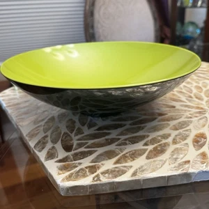 Zak Designs Melissa Easton 1 große Melamin 11x3" limettengrün schwarz Schüssel - Bild 1 von 7