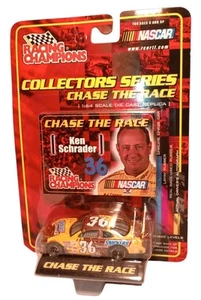 Coche de colección 2001 Racing Champions NASCAR #36 Ken Schrader escala 1:64 Chase The Race - Imagen 1 de 10