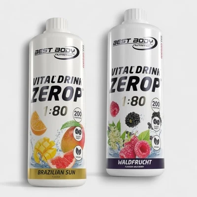 Best Body Nutrition 2 x 1000ml  Low Carb Vital Drink Mineraldrink  12,25€/Ltr. - Bild 1 von 4