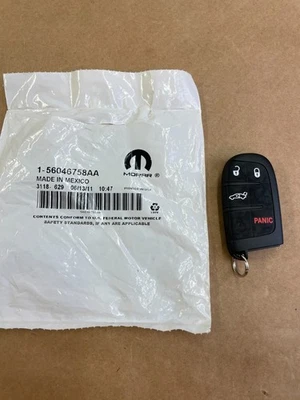 For 2011-2018 Chrysler 300 Smart Remote Car Key Fob 56046758AA - Image 1 of 4