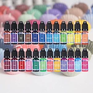 24 Pieces Candle Liquid Dye Candle Color Dye Candles Pigment Dye Colors for Soy - Picture 1 of 7