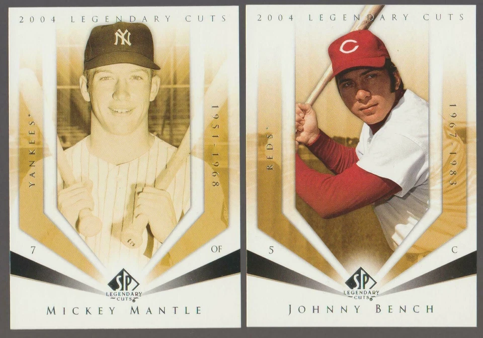 2004 UPPER DECK SP LEGENDARY CUTS BASEBALL YOU PICK #1 - #126 * FREE SHIPPING * - Image 1 of 1