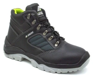 UPOWER AIMONT SIZE 8 9 10 11 12 RHINO BLACK 00DYC05 SAFETY TOE CAPPED WORK BOOTS