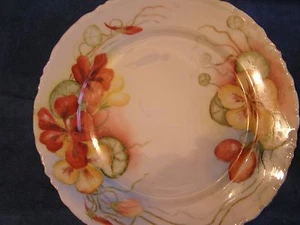 ROSENTHAL VERSAILLES BAYERN TELLER HP 4ER SET KAPUZINERKRESSE, VEILCHEN, STIEFMÜTTERCHEN - Bild 1 von 5