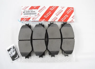 Genuine Toyota Corolla 2009-2019 Front Brake Pads 04465AZ214 / 04465-AZ214 OEM - Image 1 of 4