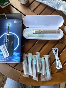 M5 Series Sonic Electric Toothbrush - 5 Brushing Modes Gold - Picture 1 of 5