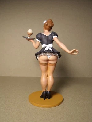 1/18 FIGURE  GIRL JULIE  VROOM PAINTED  FOR  AUTOART MINICHAMPS NOREV KK SCALE - Image 1 of 4