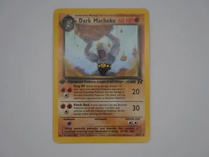 Pokemon Team Rocket Dark Machoke 2000 primera edición #40/82 casi nuevo - Imagen 1 de 1
