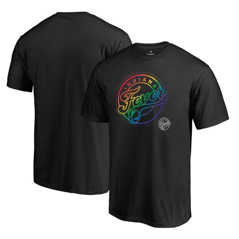 Unisex Fanatics Branded Black Indiana Fever Team Pride T-Shirt Cover