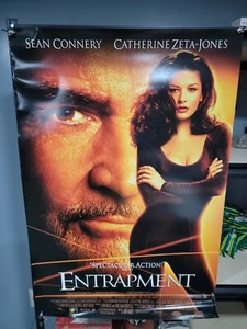 ENTRAPMENT Original Movie Poster - 27" X 40" - 1999 - SEAN CONNERY - Picture 1 of 1