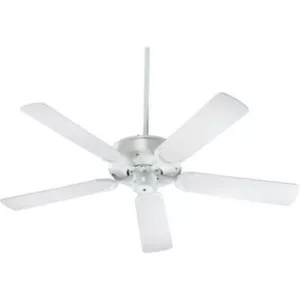 Quorum 146525-6 All-Weather Allure 52" 5-Blade Patio Fan in White - Picture 1 of 3