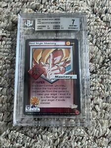 Red Style Mastery LIMITED FOIL 144 DBZ TCG Dragon Ball Z  CCG GRADED BGS 7 NM