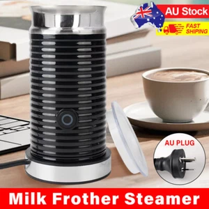 Electric Milk Frother 4-in-1 Electric Stainless Steel Milk Steamer for Coffee AU - Picture 1 of 17