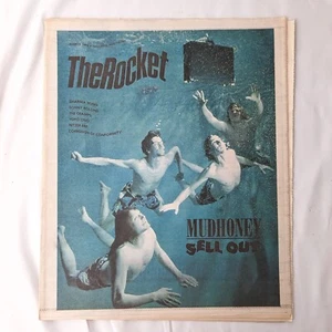 The Rocket March 1992 Seattle Grunge Music Magazine Mudhoney Newspaper #149 - Imagen 1 de 4