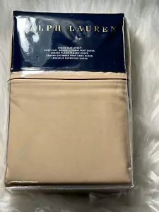 NEW Ralph Lauren Queen Flat Sheet New In Package Cotton - Picture 1 of 3