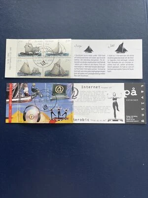 Aland 1995,1998 Mints 2 Booklet , CTO Cancelled , With Short Description - Image 1 of 4
