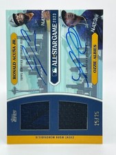 2023 Topps Update RONALD ACUNA JR ALBIES Braves Dual Auto All Star AUTOGRAPH /25