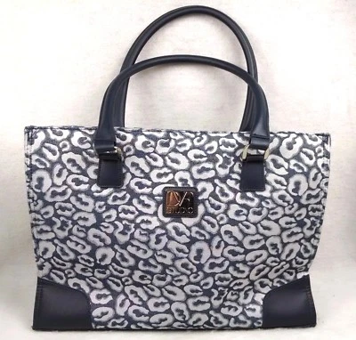 DVF Studio Tote Diane Von Furstenberg Large Handbag Randa Luggage Magnet Closure - Image 1 of 4