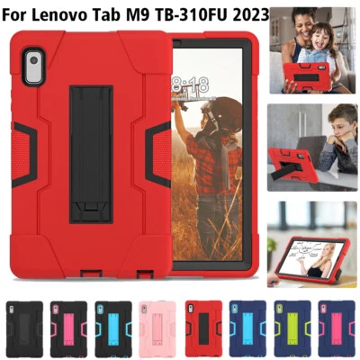 Rugged Armor Case Lenovo Tab M9 TB-310FU 2023 Tablet Shockproof Stand Hard Cover - Image 1 of 4