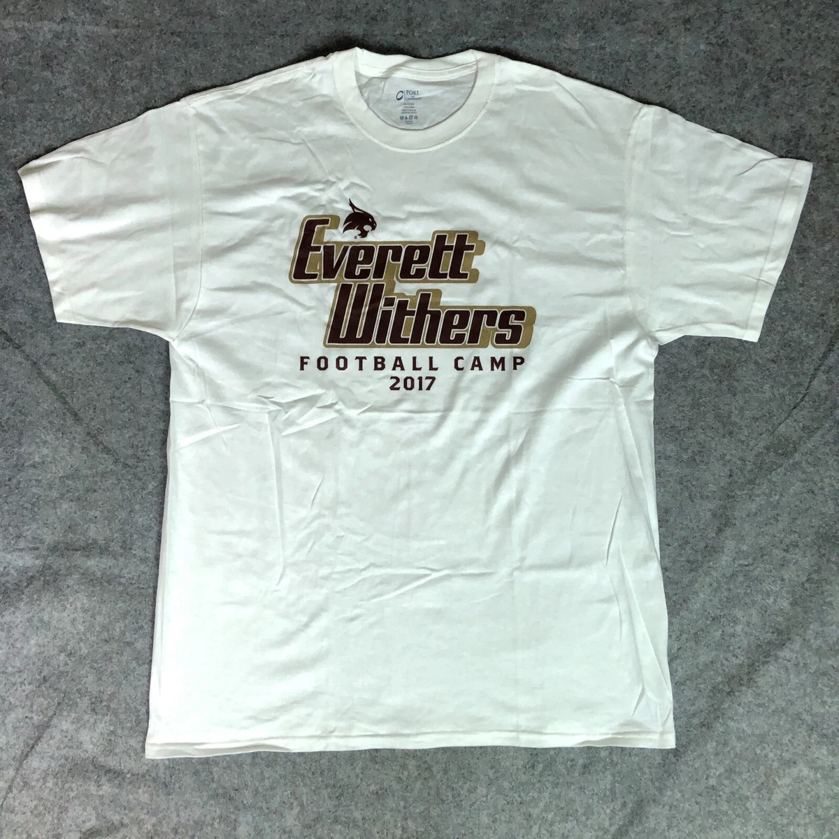 Texas State Bobcats Vintage Distressed T-Shirt - White, XX-Large, Officially Licensed - View #11
