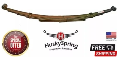 Nuevo paquete de 5 resortes de hoja HUSKY HD traseros para Toyota Tundra 2007-18 con bujes Foto 1 de 3