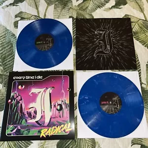 LOT 2 VINYL LP ALBUM Every Time I Die Radical LYRICS 180G NM Blue Etched Rare - Picture 1 of 10