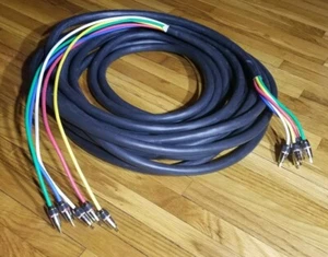 Monster CI Pro MCTS-RGBM5-250 58ft Multiple Mini RG-59 Cable - 5in1 Cable HD TV - Picture 1 of 2