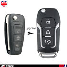 For Ranger Ford 2011 2012 2013 2014 2015 2016 Upgrade Flip Key Fob Case 3 Button
