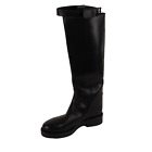 Ann Demeulemeester Stan Riding Boots Black Leather  Size 39 - RIGHT SHOE ONLY