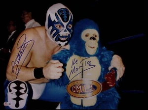 Atlantis & KeMonito Signed 16x20 Photo BAS COA CMLL New Japan Pro Wrestling Auto - Picture 1 of 24