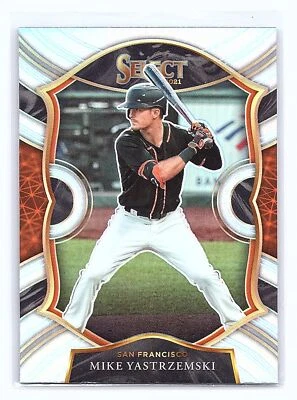 2021  Panini Select #79 Mike Yastrzemski *Silver* - Image 1 of 2