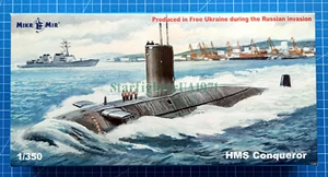 1/350 HMS Conqueror (MikroMir 350-044) Nuevo Mayo 2022 - Imagen 1 de 8