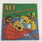 Livre de poche Alf Summer Camp Adventure Alien Tanner Family Vintage 1987