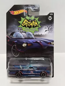 Hot Wheels Classic TV Series Batman Batmobile Metallic Blue/Black NEW!!! - Picture 1 of 6