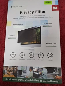 BOZABOZA PRIVACY FILTER 20.1" WIDE Factory Sealed! - Picture 1 of 2