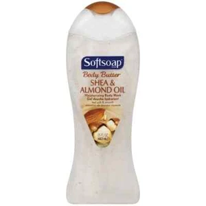 Jabón blando manteca corporal aceite de karité y almendras jabón hidratante, 15 fl oz - Imagen 1 de 1
