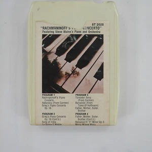 Rachmaninoff Piano Concerto ft. Steve Blaine - 8-Track - Tested Cartridge - Picture 1 of 2