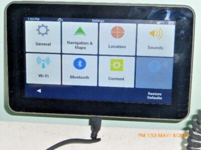 Magellan RoadMate RV9490T-LMB GPS Navigator System 7" Bluetooth Multi Destinatio - Image 1 of 4